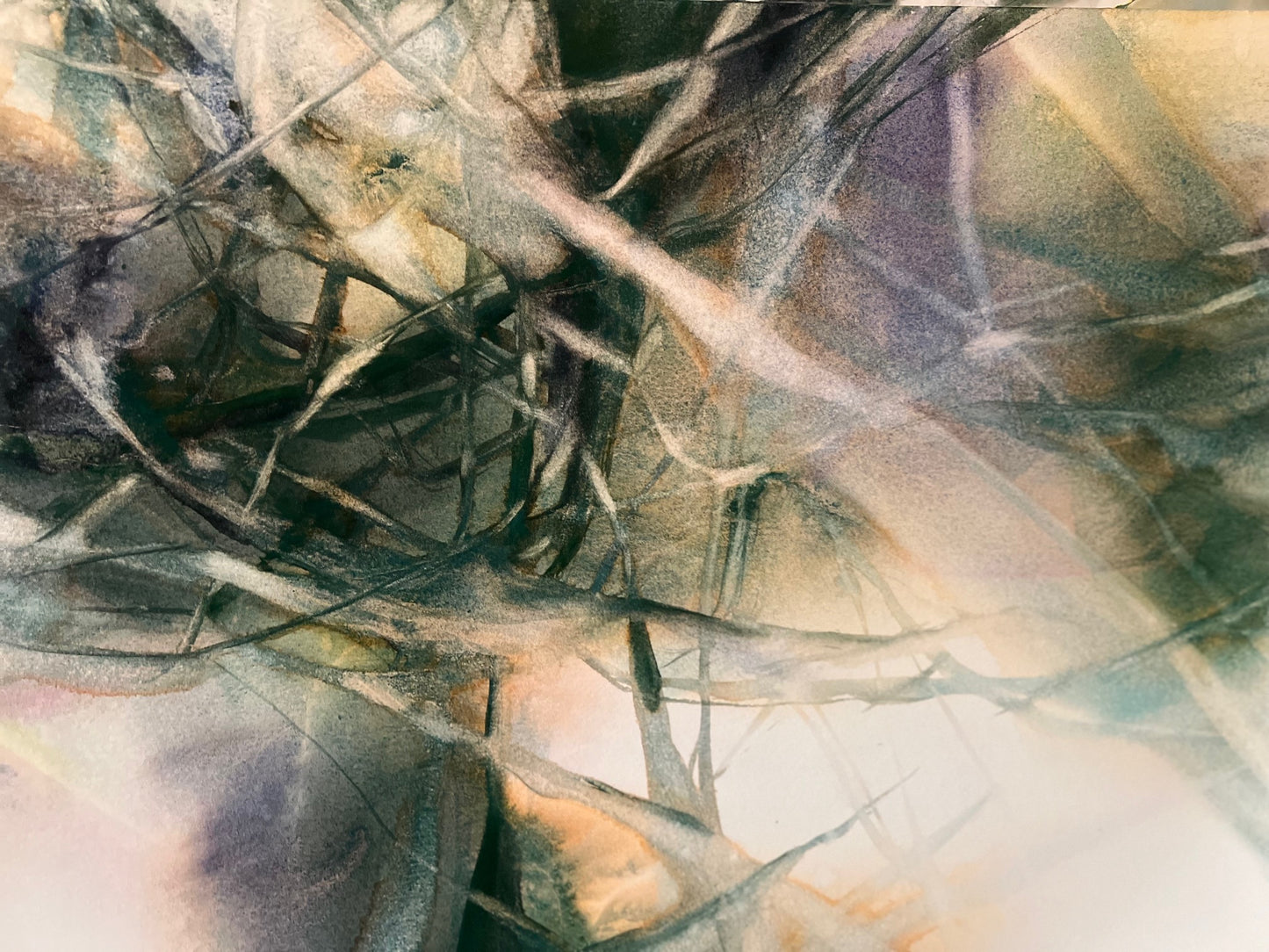 "Cosmopolitan" watercolour 38x54cm