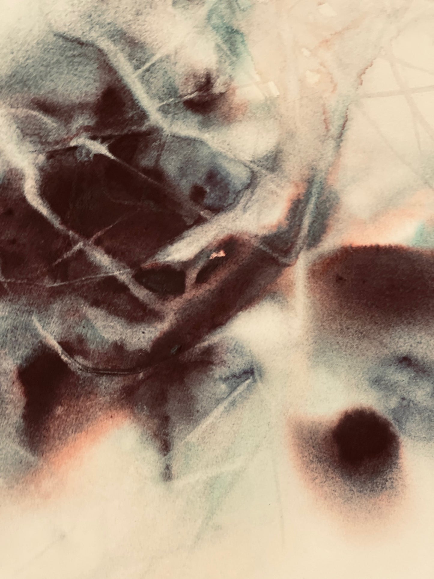 "Umami 1" watercolour 37x39cm